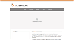 Desktop Screenshot of locksourcing.com